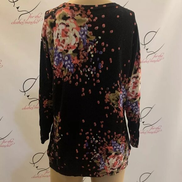 Joseph A. Sz Medium. Cardigan Button Up Sweater. Rayon/nylon. 3/4 Sleeve. B86 - Picture 2 of 5